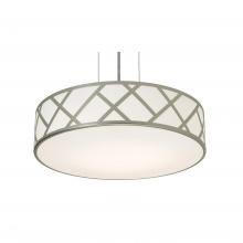 AFX Lighting, Inc. HVNP21MBSN - Haven 21'' Med Base Pendant - SN w/ SN