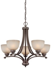 Minka-Lavery 1425-281 - 5 Light Chandelier