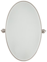  1432-84 - XL OVAL MIRROR - BEVELED