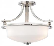 Minka-Lavery 1622-613 - 2 LIGHT SEMI FLUSH MLAP12-04