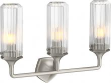 Kohler Lighting 31778-SC03-BNL - Gcr Occasion 3-Light Sconce