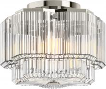 Kohler Lighting 31780-FM03-SNL - Gcr Occasion 3-Light Flush Mount