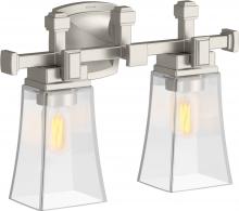 Kohler Lighting 31756-SC02-BNL - Riff 16 in. Two-Light Sconce