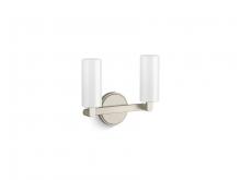 Kohler Lighting 35873-SC02-BNL - Crue Two-Light Sconce