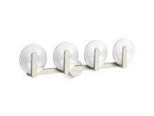 Kohler Lighting 38399-SC04S-BNL - Hint Four-Light Sconce