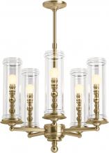 Kohler Lighting 23347-CH05-BGL - DAMASK® 5 LIGHT CHANDELIER