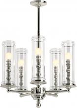 Kohler Lighting 23347-CH05-SNL - DAMASK® 5 LIGHT CHANDELIER