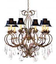 2nd Avenue Designs White 115585 - 42" Wide Felicia 10 Light Chandelier