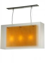 2nd Avenue Designs White 126510 - 48"L Quadrato Shadow Box Oblong Pendant