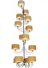 2nd Avenue Designs White 127593 - 60"W Sequoia 14 Arm Chandelier