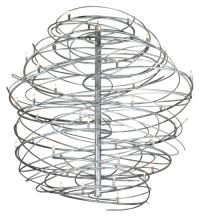 2nd Avenue Designs White 134563 - 73"W Cyclone 36 LT Chandelier