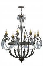 2nd Avenue Designs White 143218 - 43"W Antonia 8 LT Chandelier