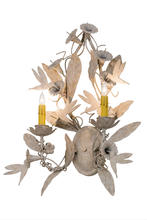 2nd Avenue Designs White 167975 - 20"W Le Printemps 2 LT Wall Sconce