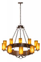 2nd Avenue Designs White 175018 - 48"W Parnella 10 LT Chandelier