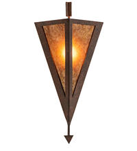 2nd Avenue Designs White 180204 - 8" Wide Desert Arrow Wall Sconce