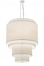 2nd Avenue Designs White 189908 - 31" Wide Cilindro 5 Tier Pendant