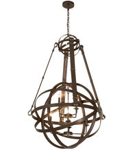 2nd Avenue Designs White 196041 - 36" Wide Gimbal Grinado Chandelier