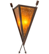 2nd Avenue Designs White 233675 - 15" Wide Desert Arrow Wall Sconce