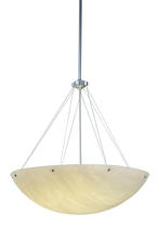 2nd Avenue Designs White 244517 - 36" Wide Cypola Alabaster Inverted Pendant