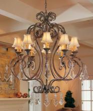 2nd Avenue Designs White 118198 - 42" Wide Josephine 10 Light Chandelier