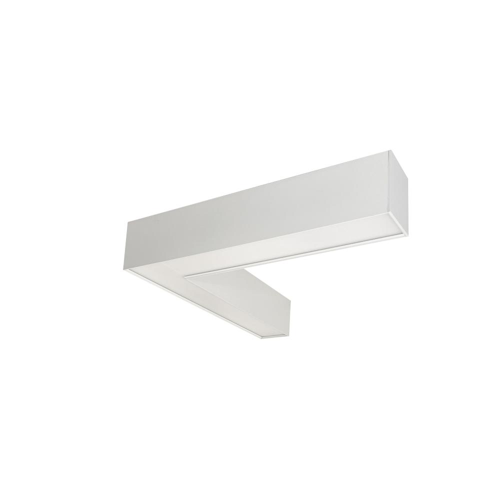 "L" Shaped L-Line LED Indirect/Direct Linear, 3781lm