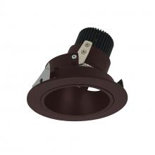 Nora NIO-4RD50XBZ - 4" Iolite LED Round Adjustable Deep Reflector, 800lm / 14W, 5000K, Bronze Reflector / Bronze