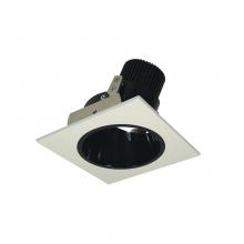 Nora NIO-4SD27QBW - 4" Iolite LED Square Adjustable Reflector with Round Aperture, 10-Degree Optic, 800lm / 12W,