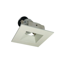 Nora NIO-4SDSQCDXWW - 4" Iolite LED Square Adjustable Reflector with Square Aperture, 800lm / 14W, Comfort Dim, White