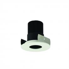 Nora NIOB-2RPH27QBMPW - 2" Iolite LED Round Pinhole, 10-Degree Optic, 800lm / 12W, 2700K, Black Pinhole / Matte Powder