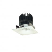 Nora NIOB-2SNB27XMPW/HL - 2" Iolite LED Square Bullnose, 1500lm/2000lm/2500lm (varies by housing), 2700K, Matte Powder