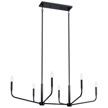 Kichler 52721BK - Linear Chandelier 6Lt