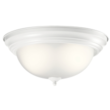 Kichler 8112WH - 13.25" 2 Light Flush Mount White