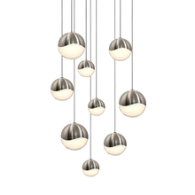 Sonneman 2916.13-AST - 9-Light Round Assorted LED Pendant