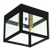 Livex Lighting 20588-07 - 2 Lt BZ Outdoor Ceiling Mount