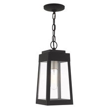 Livex Lighting 20854-04 - 1 Lt Black Outdoor Pendant Lantern