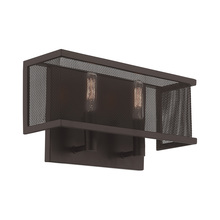 Livex Lighting 41208-07 - 2 Lt Bronze ADA Wall Sconce