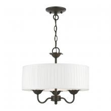 Livex Lighting 41773-92 - 3 Light English Bronze Pendant Chandelier