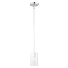 Livex Lighting 45477-05 - 1 Lt Polished Chrome Pendant