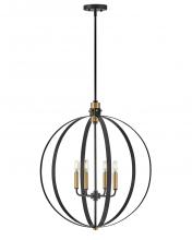 Lark 83034BK - Medium Orb Chandelier