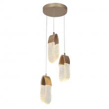 LNC Home HA05127 - Cleistocactus 3-Light LED Chandelier