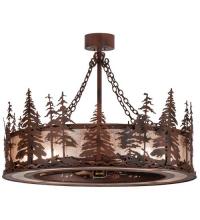 Meyda Green 109974 - 45"W Tall Pines Chandel-Air