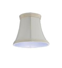 Meyda Green 116568 - 5"W X 4.5"H Trumpet Cream Fabric Shade