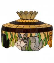 Meyda Green 12162 - 20" Wide Cat Shade