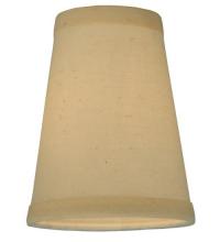 Meyda Green 130998 - 4"W X 5.25"H Natural Linen Shade