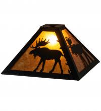 Meyda Green 13405 - 12" Square Moose Shade