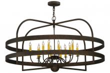 Meyda Green 139590 - 48"W Aldari 12 LT Chandelier