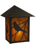 Meyda Green 141242 - 9"W Seneca Song Bird Wall Sconce