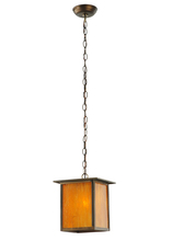 Meyda Green 142032 - 9.5"Sq Roylance Prime Pendant