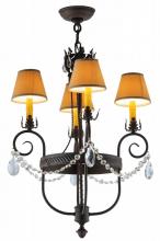 Meyda Green 142451 - 19"W Antonia 4 LT Chandelier