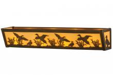 Meyda Green 145714 - 24"W Ducks in Flight Vanity Light